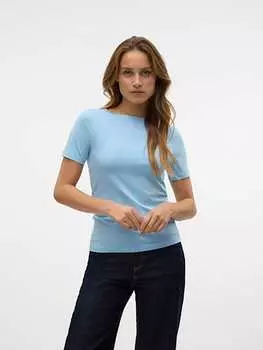 Футболка Vero Moda, светло-синий