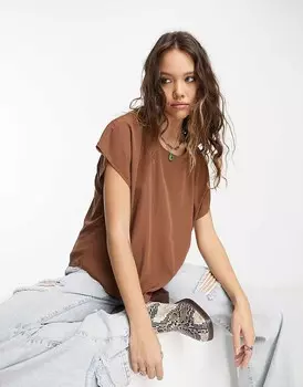 Футболка Vero Moda – в цвете Braun