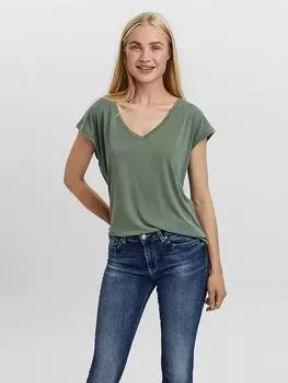 Футболка Vero Moda, зеленый