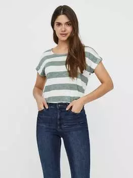 Футболка Vero Moda, зеленый