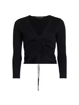 Футболка Veronica Beard Kerr черная