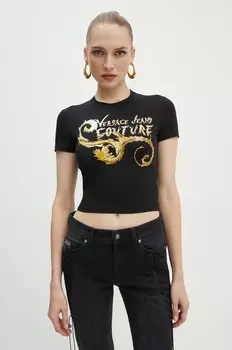 Футболка Versace Jeans Couture, черный