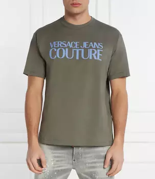 Футболка Versace Jeans Couture MAGLIETTA Regular Fit, цвет cachi