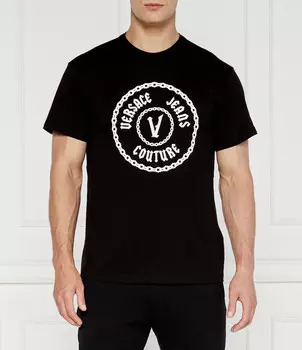 Футболка Versace Jeans Couture Regular Fit, черный
