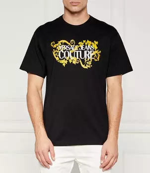Футболка Versace Jeans Couture Regular Fit, черный