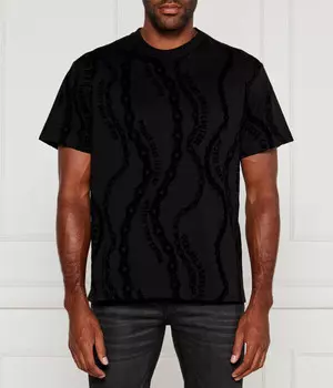Футболка Versace Jeans Couture Relaxed Fit, черный