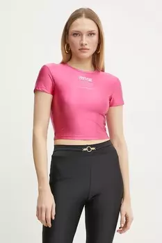 Футболка Versace Jeans Couture, розовый
