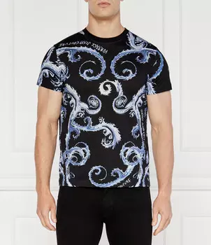 Футболка Versace Jeans Couture Slim Fit, черный
