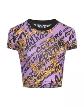 Футболка Versace Jeans Couture, светло-фиолетовый