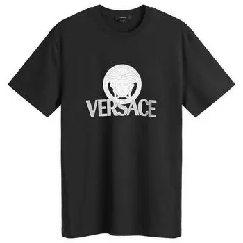 Футболка Versace Medusa Print T-Shirt, черный