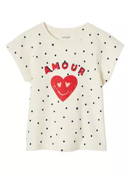 Футболка vertbaudet, кремовый