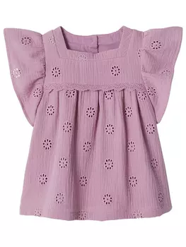 Футболка vertbaudet, розовый