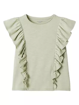 Футболка vertbaudet, зеленый