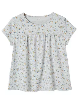 Футболка vertbaudet, зеленый