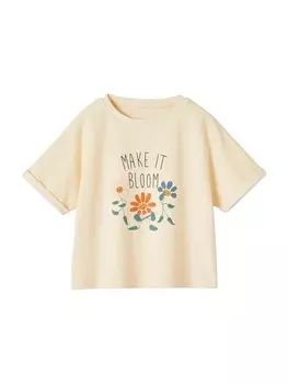 Футболка vertbaudet, желтый