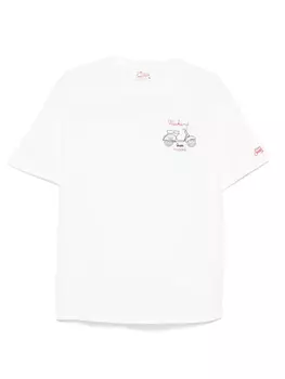 Футболка Vespa Weekend MC2 Saint Barth, белый