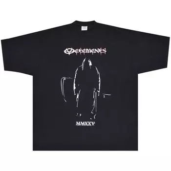 Футболка Vetements Reaper Logo T-Shirt, черный