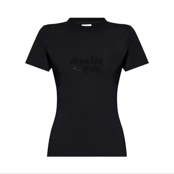 Футболка Vetements Spoiled By God Fitted T-Shirt Black, черный