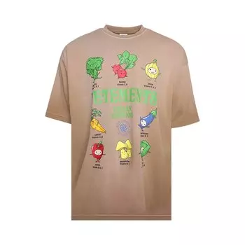 Футболка Vetements Vegan с логотипом Земля