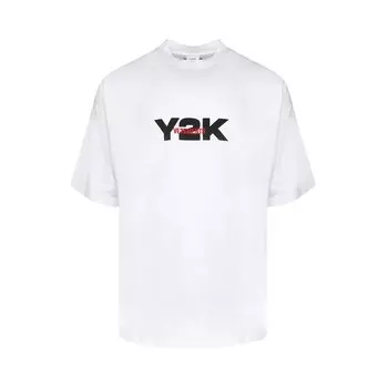 Футболка Vetements Y2K 'White', белый