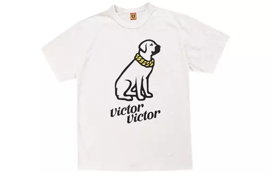 Футболка Victor Victor HUMAN MADE, белый