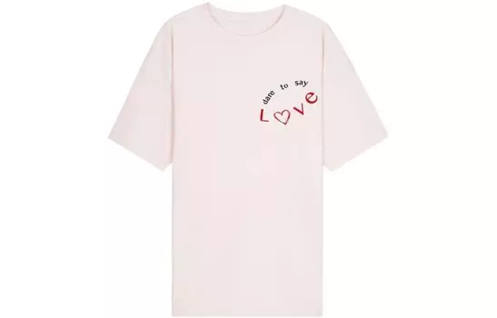 Футболка Victoria"s Secret X RUI-built Co-branded Series женская розовая Victoria'S Secret