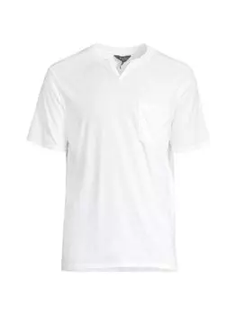 Футболка Victory с V-образным вырезом из джерси Good Man Brand, белый