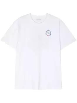 Футболка Vielle Du Temple из органического хлопка Maison Labiche, белый