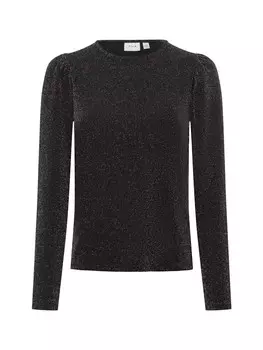 Футболка Vila Langarmshirt VIEleina, черный