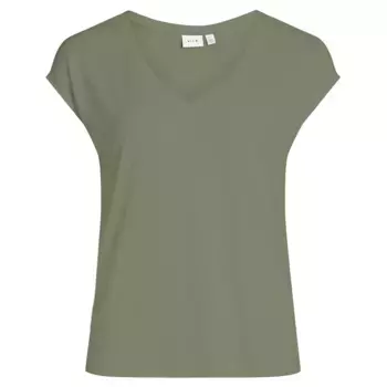 Футболка Vila Modala Sleeveless v neck, зеленый