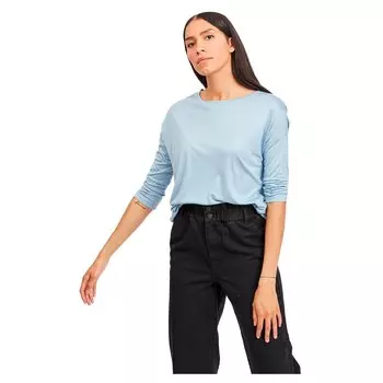 Футболка Vila Scoop 3/4 Sleeve O Neck, синий