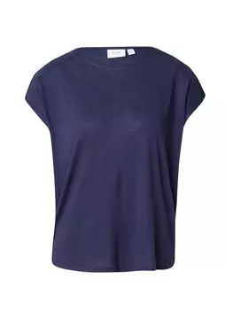 Футболка VILA Shirt VINOEL, темно-синий