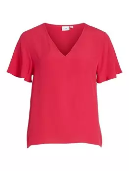 Футболка Vila Shirt Viroma, розовый