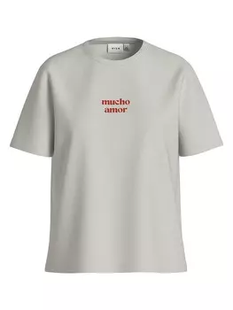 Футболка Vila, светло-серый