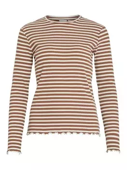 Футболка VILA VIThessa, светло-коричневый