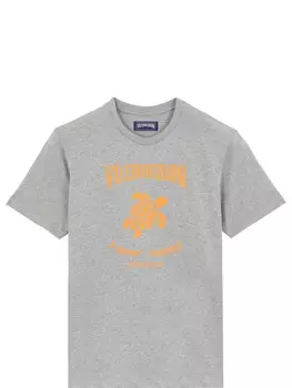 Футболка Vilebrequin с логотипом, серый