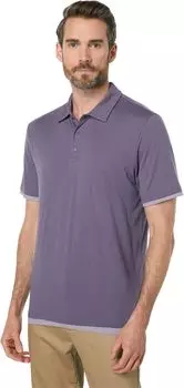 Футболка Vince Double Layer Stripe Polo, цвет Barrymore/Barrymore Stripe