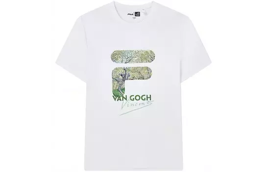 Футболка Vincent Van Gogh мужская белая Fila, белый