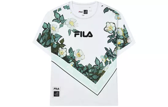 Футболка Vincent Van Gogh женская Cloud White Fila