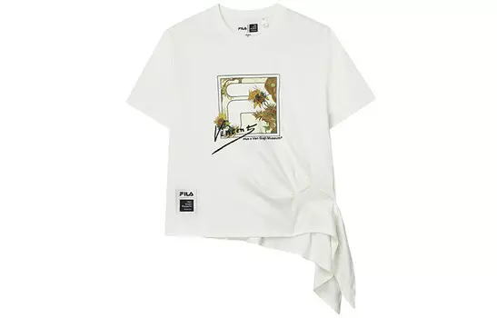 Футболка Vincent Van Gogh женская Cloud White Fila