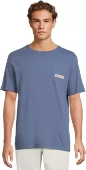 Футболка Vineyard Vines Classic Usa Logo Box Short Sleeve Tee, цвет Moonshine