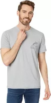 Футболка Vineyard Vines Lighthouse Fishing SS Dunes, цвет Grey Heather