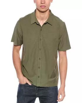 Футболка Винс Слаб Vince, зеленый