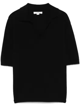 Футболка Винс вязаная Vince, черный