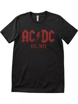 Футболка Vintage 1979 T-Shirt AC/DC, черный