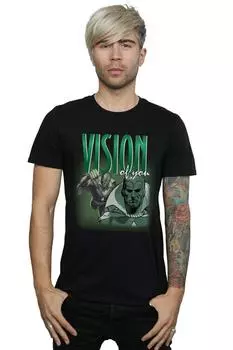 Футболка Vision Homage Marvel, черный