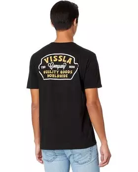 Футболка VISSLA Quality Goods Organic Tee, цвет Phantom