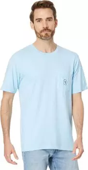 Футболка VISSLA Salty Stoke Premium Short Sleeve Pocket Tee, цвет Chambray 2
