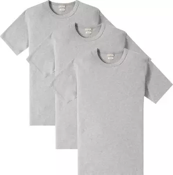 Футболка Visvim Sublig Wide 3 Pack Short-Sleeve 'Grey', серый