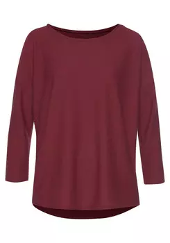Футболка Vivance 3/4 Arm, бордо